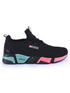ALEXA Black Women's Running Shoes